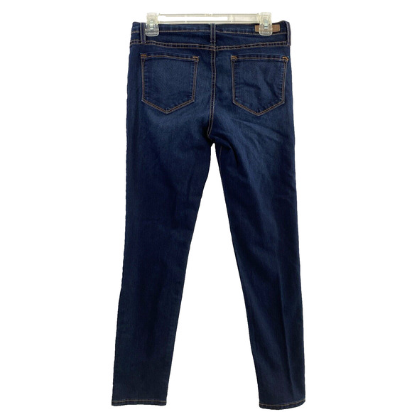 Angry Rabbit Womens Jeans Size 30 Dark‎ Wash Denim Skinny Stretch Pockets - Picture 2 of 12
